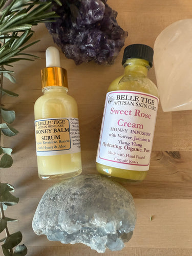 Honey Balm & Sweet Rose Cream
