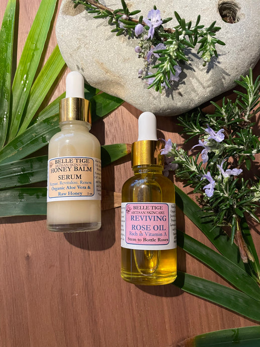 serum face oil honey aloe